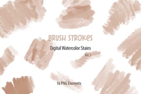 Download Brush Strokes Abstract Clipart - Brush strokes Collection